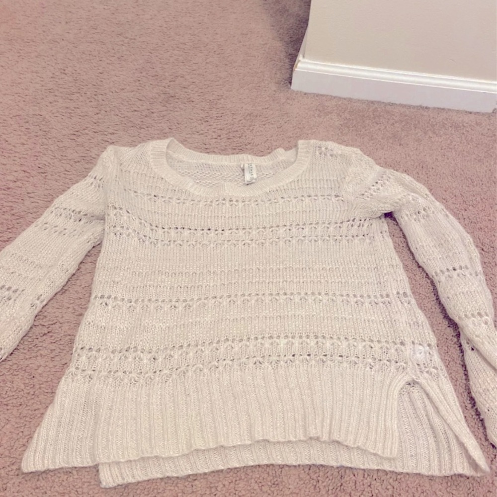 White sweater